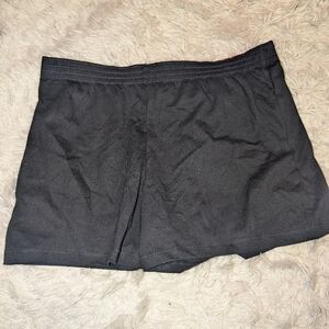 Nwot Wonder Nation Girls Black & Coral Shorts Sz XL